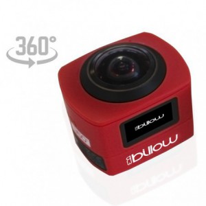 CAMARA DEPORTIVA BILLOW XS360PROR ROJA*