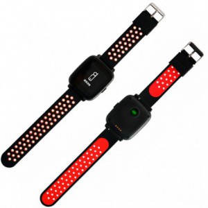 SMARTWATCH  BILLOW SPORT WATCH XS35 NEGRO/RED XS35BR*