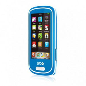 MP5 SPC TACTIL MUSICA Y VIDEO CAMARA 4GB MICRO SD 2.8" AZUL*
