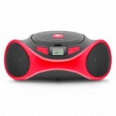 REPRODUCTOR CD SPC CLAP BOOMBOX ROJO 4501R