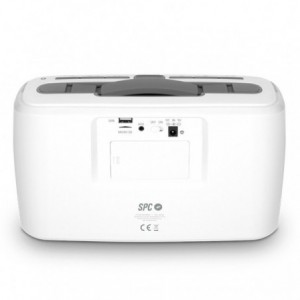 REPRODUCTOR USB Y MSD SPC STORM BOOMBOX BLANCO 4503B