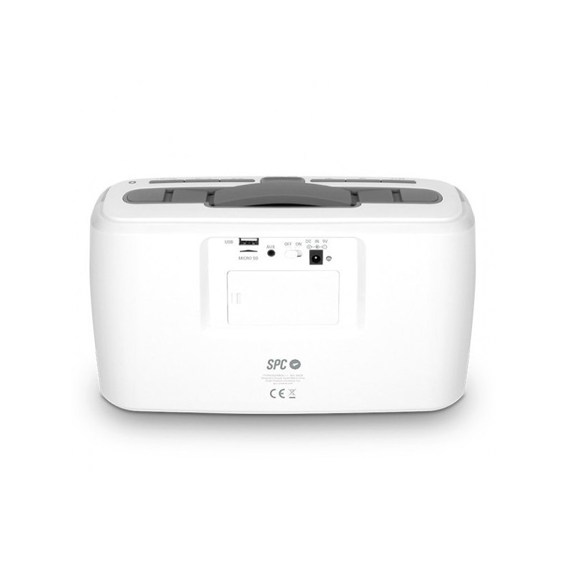 REPRODUCTOR USB Y MSD SPC STORM BOOMBOX BLANCO 4503B