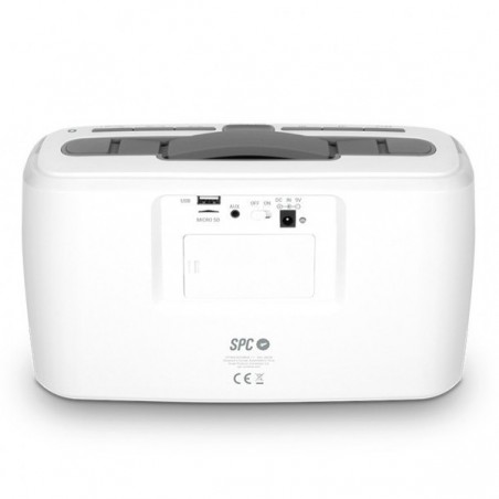 REPRODUCTOR USB Y MSD SPC STORM BOOMBOX BLANCO 4503B