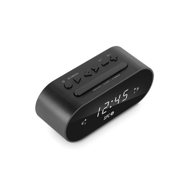 RADIO DESPERTADOR SPC  NEGRO 4585N