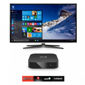 MINI PC SPC INTEL 2GB/32GB SSD/W10 9205232W NEGRO*