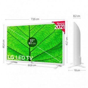 TV LG 32LM6380PLC 32"  FULL HD  SMART TV  WIFI BLANCO