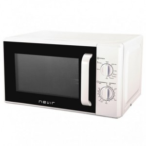 MICROONDAS NEVIR 20 L.700W BLANCO NVR-6224 M*