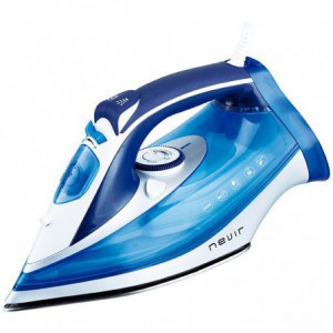 PLANCHA VAPOR NEVIR 3000W  BLANCO/AZUL NVR-3585 P
