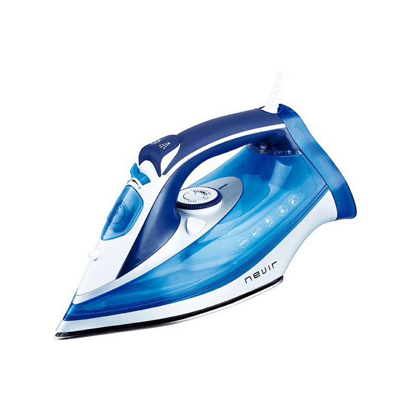 PLANCHA VAPOR NEVIR 3000W  BLANCO/AZUL NVR-3585 P
