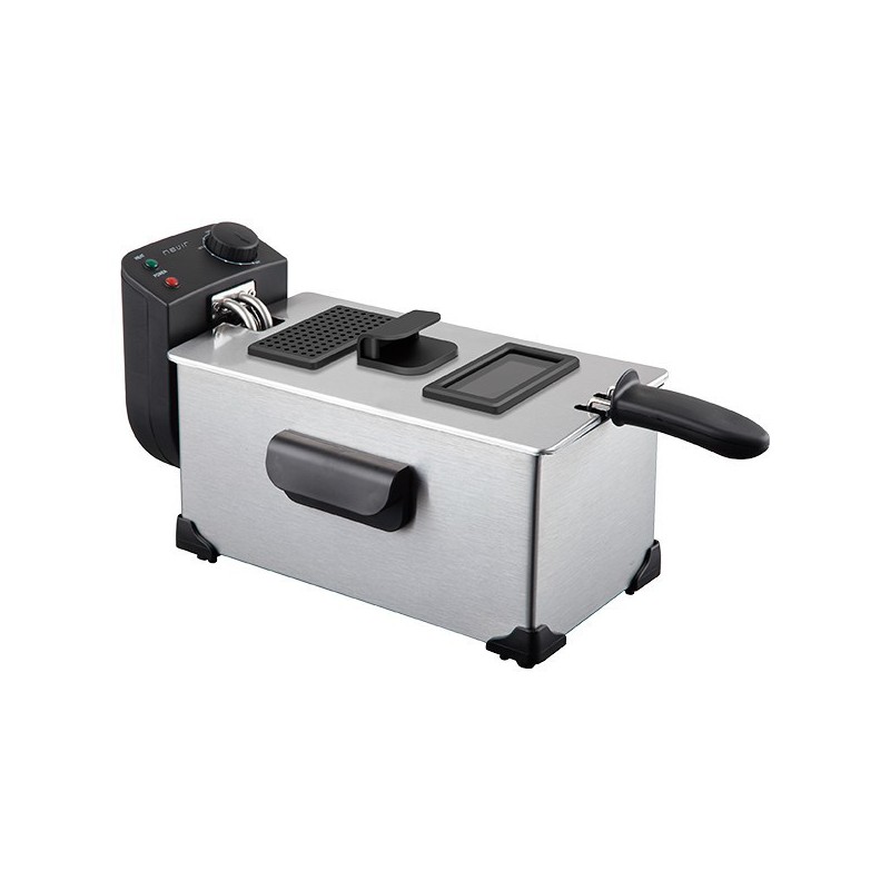 FREIDORA NEVIR  ACEITE  3 LITROS 2.200 W ACERO/NEGRO