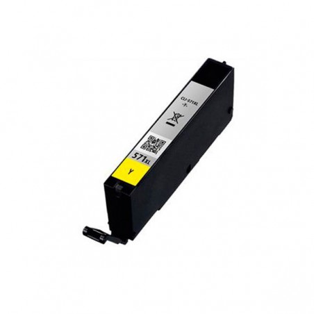INK JET COMPATIBLE CANON CLI571XL AMARILLO 