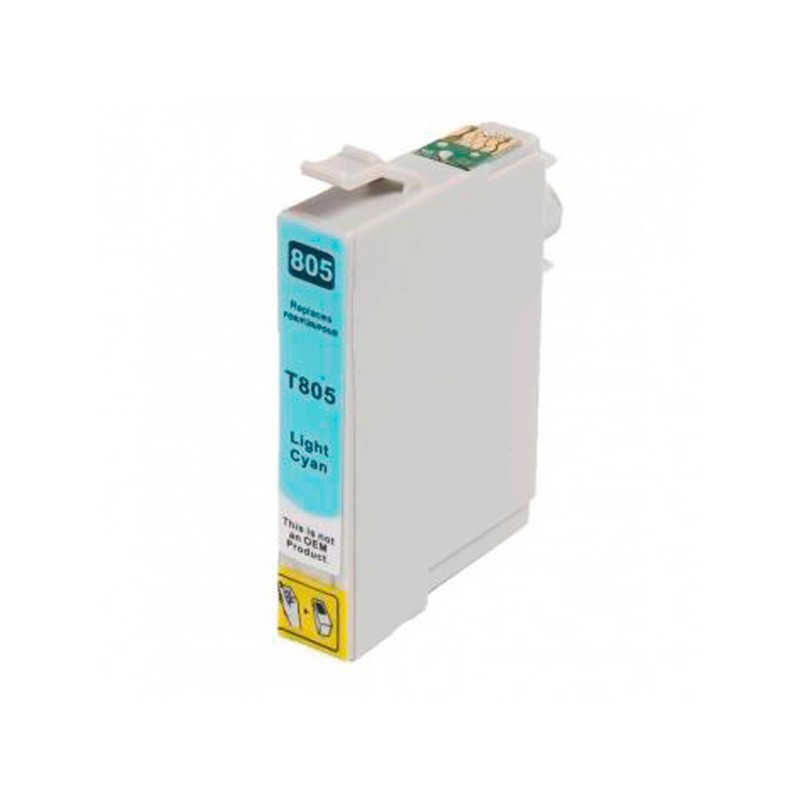 INK JET COMPATIBLE EPSON T080540 CYAN CLARO 