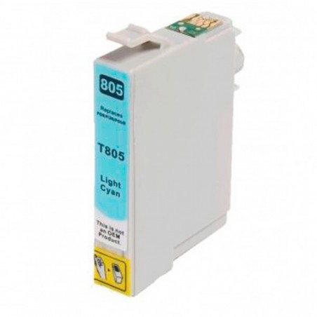 INK JET COMPATIBLE EPSON T080540 CYAN CLARO 