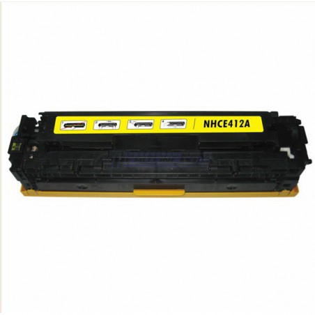 TONER COMP. HP CE412 CF382 CC532 CRG718 AMARILLO 
