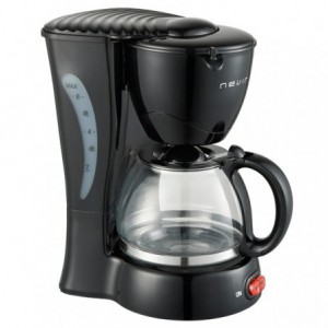 CAFETERA NEVIR  ELECTRICA 6 TAZAS  600W NEGRA