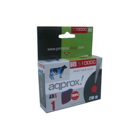 INK JET COMP BROTHER LC1000CV2 CYAN 