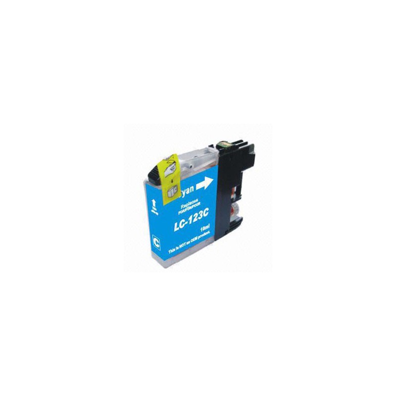INK JET COMP BROTHER LC123C CYAN 