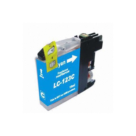 INK JET COMP BROTHER LC123C CYAN 