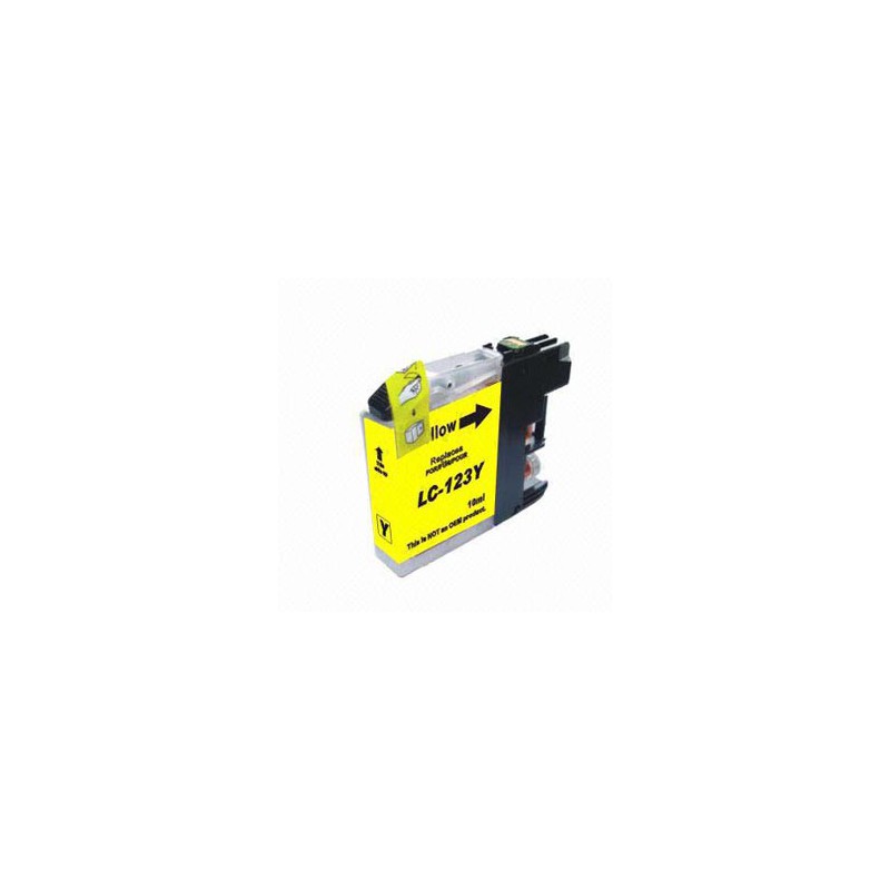 INK JET COMP BROTHER LC123Y AMARILLO 