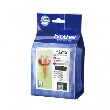 PACK INK JET BROTHER ORIG LC3213VAL MFCJ890DW/MFCJ895DW