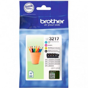 PACK INK JET BROTHER ORIG LC3217VAL MFCJ6530DW/FCJ6930DW