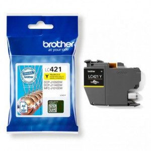 INK JET BROTHER ORIG LC421Y HASTA 200 PAG.