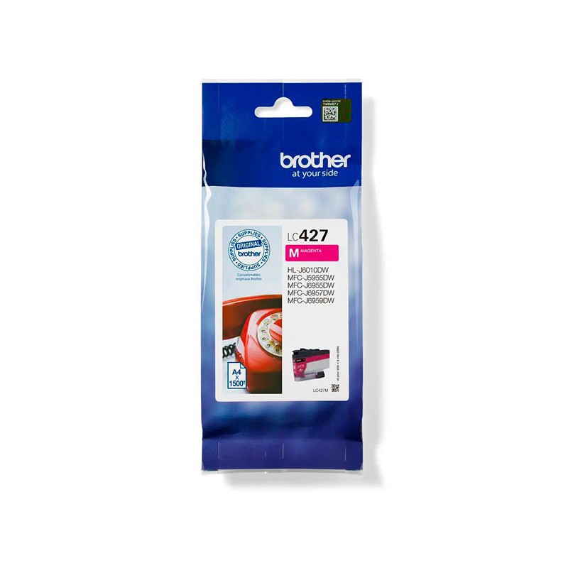 INK JET BROTHER ORIG LC427M HASTA 1.500 PAG. MAGENTA