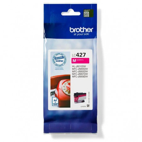 INK JET BROTHER ORIG LC427M HASTA 1.500 PAG. MAGENTA