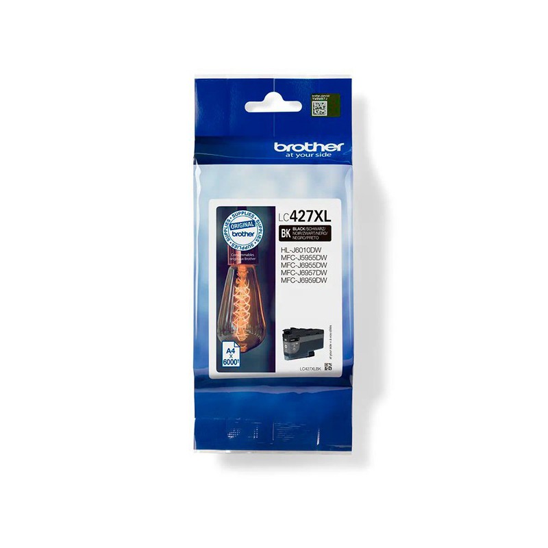 INK JET BROTHER ORIG. LC427XLBK HASTA 6.000 PAG. NEGRO