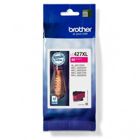 INK JET BROTHER ORIG. LC427XLM HASTA 5.000 PAG. MAGENTA
