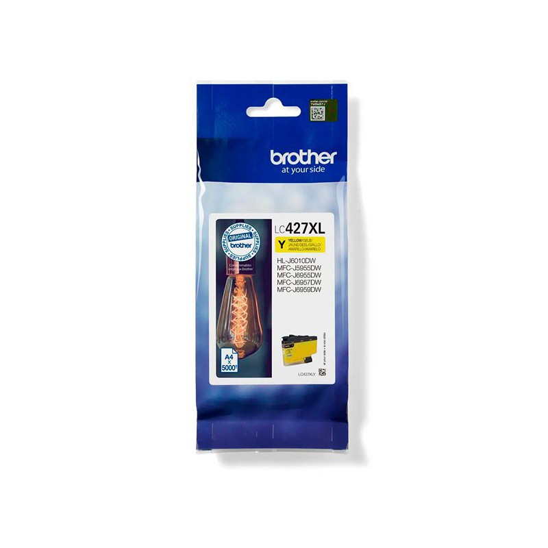 INK JET BROTHER ORIG. LC427XLY HASTA 5.000 PAG. YELLOW