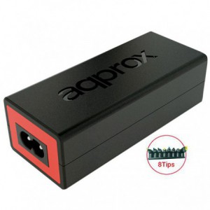 ALIMENT. PORTATIL APPROX UNIV.45W + 8 TIPS  APPUA45BR