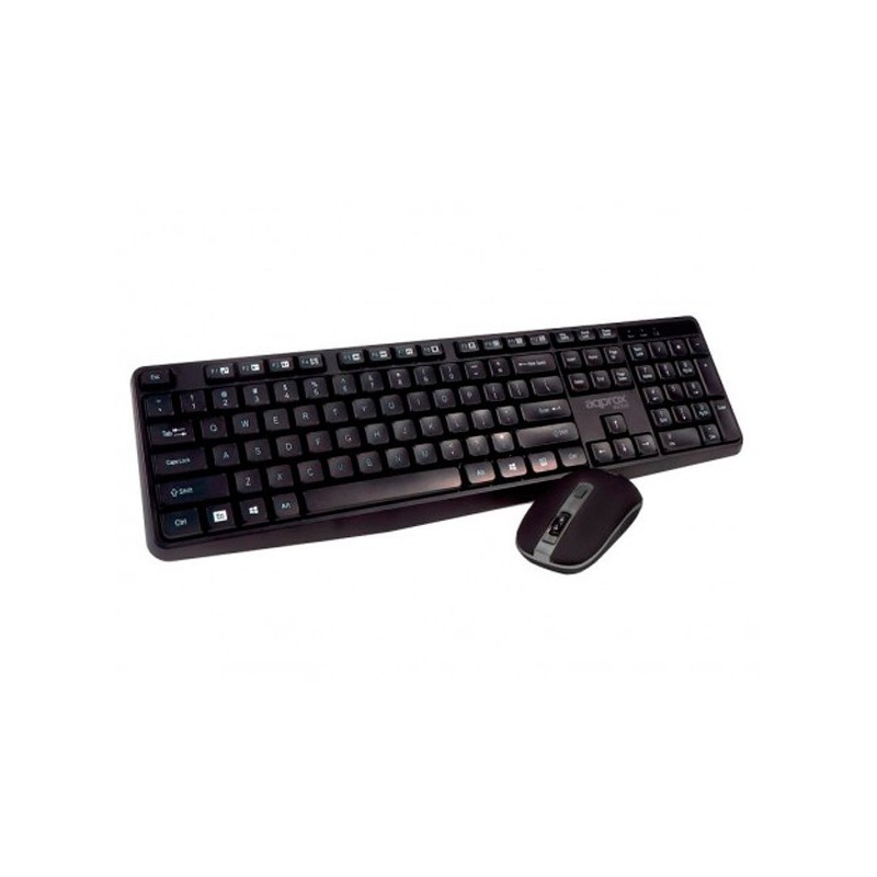 TECLADO+ RATON APPROX WIRELESS APPMX335  NEGRO