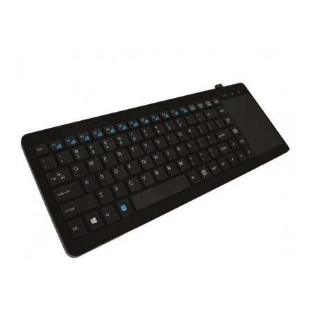 TECLADO APPROX SMART TV WIRELESS NEGRO APPKBTV02*