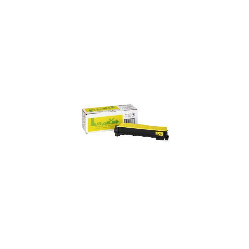 TONER KYOCERA ORIG. TK 550 AMARILLO 