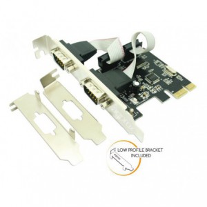 TARJETA APPROX PCIE 2 PUERTO SERIE APPPCIE2S