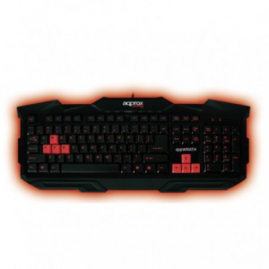 TECLADO APPROX GAMING NEGRO/ROJO APPWRATH*