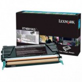 TONER LEXMARK ORIG. X746H1KG NEGRO 12.000 PAG.