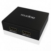 SPLITTER APPROX HDMI 1080P 2 PUERTOS METAL(MULTIPLICADOR)