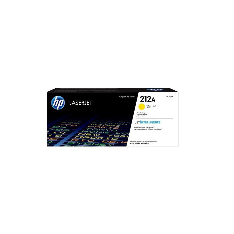 TONER HP ORIG.W2122A  Nº212A AMARILLO