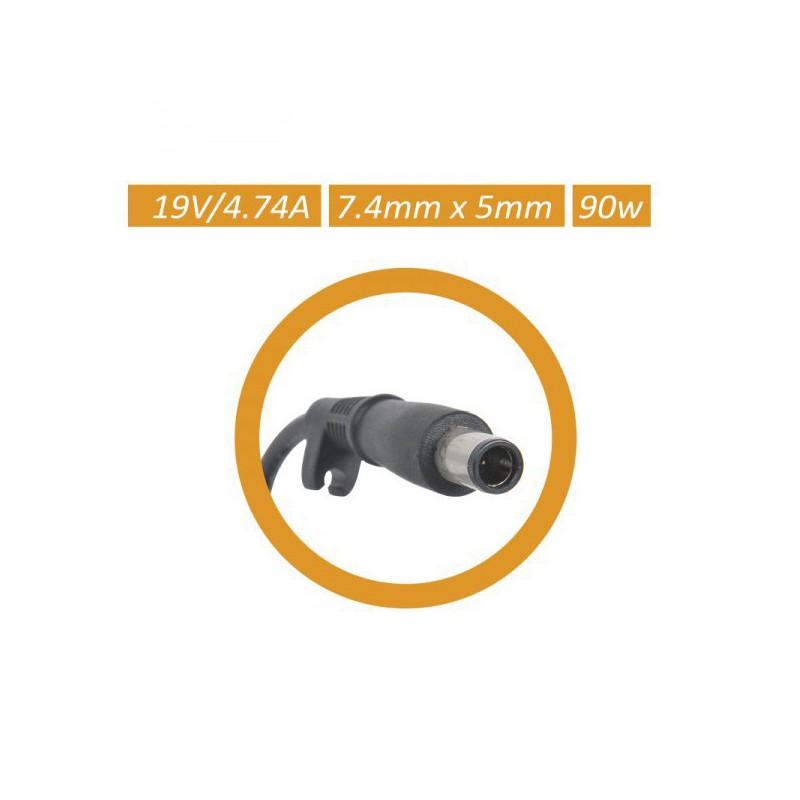 ALIMENT.PORTATIL APPROX 90W TIPS 7.4*5.0MM HP APPA01