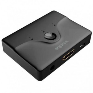 SWITCH APPROX HDMI 3 PUERTOS  REMOTE CONTROL4K/30HZ APPC29V3