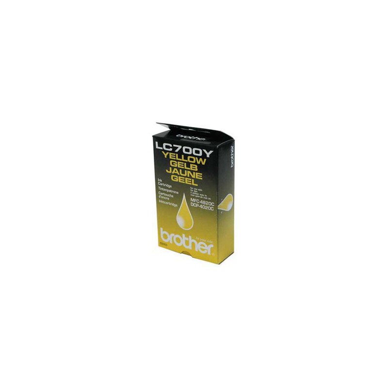 INK JET BROTHER ORIG. LC700 AMARILLO
