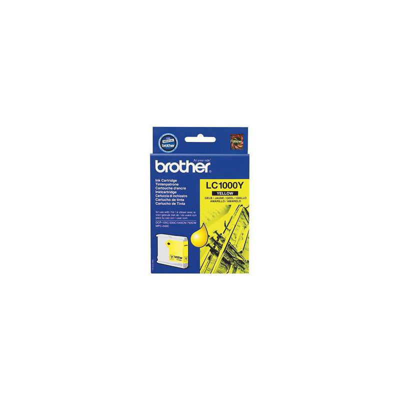 INK JET BROTHER ORIG LC1000Y 130C/240C/330C*