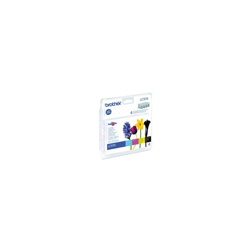 PACK INK JET BROTHER ORIG LC970VALBP*