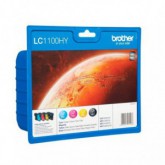 PACK INK JET BROTHER ORI.LC1100HYVALBP 