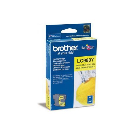 INK JET BROTHER ORIG LC980YBP DCP197/195C