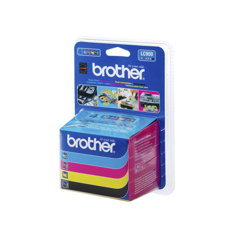 PACK INK JET BROTHER ORIG LC900VALBP