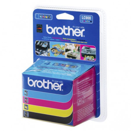 PACK INK JET BROTHER ORIG LC900VALBP