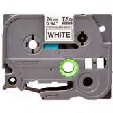 CINTA BROTHER AUTOLAMINADA ORIG.TZESL251 NEG./BLANCO 24MM 8M